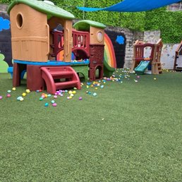 Genius Learning does this Easter Egg Hunt Annually and celebrates most holidays and kids birthday! Making it extra special for the kids. Genius Learning does this Easter Egg Hunt Annually and celebrates most holidays and kids birthday! Making it extra special for the kids.