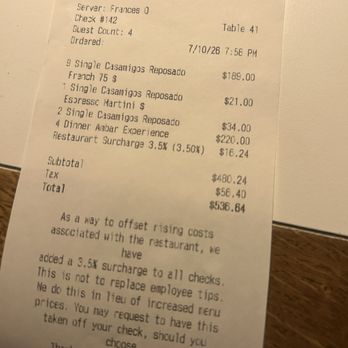 AMBAR Restaurant, Chicago - Bill - Desserts Near Me - Chicago, Illinois AMBAR Restaurant, Chicago - Bill - Desserts Near Me - Chicago, Illinois