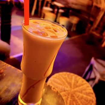 The Lost Inferno - Truffle Shuffle. Boozy milkshake. Caramel swirls. It has ice cream for crying out loud. The banana flavor is subtle. Overall, love. - Tiki Bars Near Me - San Clemente, California The Lost Inferno - Truffle Shuffle. Boozy milkshake. Caramel swirls. It has ice cream for crying out loud. The banana flavor is subtle. Overall, love. - Tiki Bars Near Me - San Clemente, California