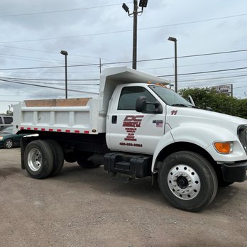 DC Materials Inc. - a white dump truck - Building Supplies Near Me - Everett, Washington DC Materials Inc. - a white dump truck - Building Supplies Near Me - Everett, Washington