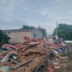 Superior Dumpsters and Demolition - Fully demolished.