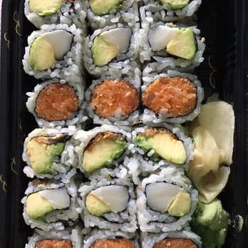 Kuyi Sushi - Lunch special- spicy salmon, white tuna avocado and eel avocado (I ordered eel cucumber however) - Sushi Bars Near Me - Cromwell, Connecticut Kuyi Sushi - Lunch special- spicy salmon, white tuna avocado and eel avocado (I ordered eel cucumber however) - Sushi Bars Near Me - Cromwell, Connecticut