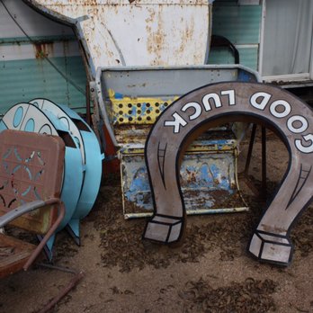 Roadhouse Relics - Some pieces in the backyard of Roadhouse Relics - Art Galleries Near Me - Austin, Texas Roadhouse Relics - Some pieces in the backyard of Roadhouse Relics - Art Galleries Near Me - Austin, Texas