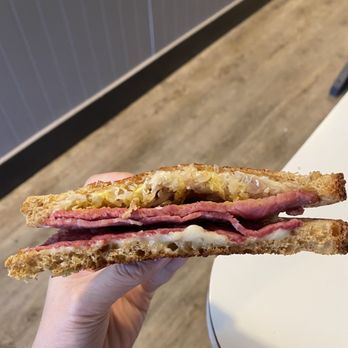 Amigo Pancake House Restaurant - Rueben Sandwich close up - Breakfast & Brunch Near Me - Port Coquitlam, British Columbia Amigo Pancake House Restaurant - Rueben Sandwich close up - Breakfast & Brunch Near Me - Port Coquitlam, British Columbia