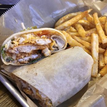 Mac's Speed Shop - Buff Chick Wrap - Sports Bars Near Me - Concord, North Carolina