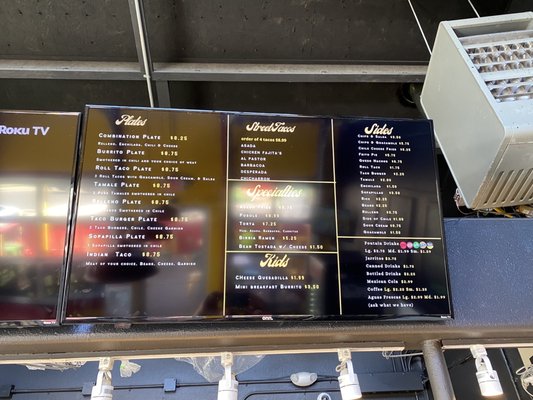 Menu photo 6 Quesadilla Way Albuquerque, NM