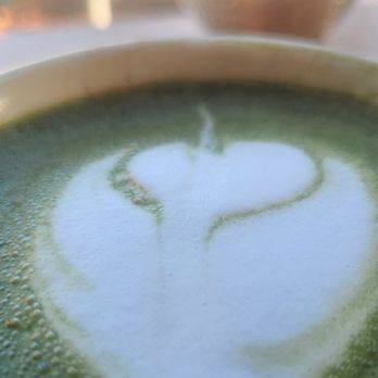 Qisa Coffee - Matcha Latte with vanilla sweetener, whole milk and a shot of espresso. - Coffee & Tea Near Me - Sacramento, California Qisa Coffee - Matcha Latte with vanilla sweetener, whole milk and a shot of espresso. - Coffee & Tea Near Me - Sacramento, California