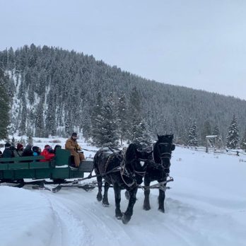 Elkhorn Ranch Sleigh Rides - Horse drawn sled ride - Ranches Near Me - Gallatin Gateway, Montana Elkhorn Ranch Sleigh Rides - Horse drawn sled ride - Ranches Near Me - Gallatin Gateway, Montana