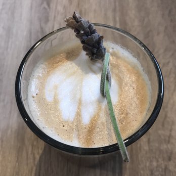 Shorehouse Kitchen - Lavender Honey Cortado - Coffee & Tea Near Me - La Jolla, California Shorehouse Kitchen - Lavender Honey Cortado - Coffee & Tea Near Me - La Jolla, California