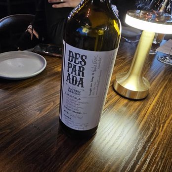 Sparrow + Wolf - A good wine we hope to find at our local wine and liquor store - New American Near Me - Las Vegas, Nevada Sparrow + Wolf - A good wine we hope to find at our local wine and liquor store - New American Near Me - Las Vegas, Nevada