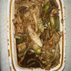 Wong Wong Chinese Restaurant - Mongolian Chicken, it was good.