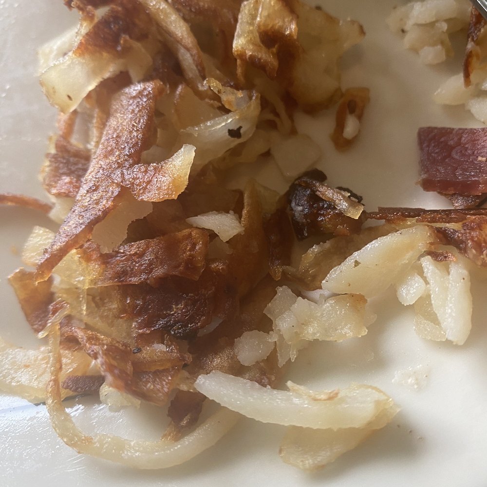 Hogan's Diner - Dry and hard hash browns. You could break your teeth on these hash browns. - Diners Near Me - Spokane, Washington Hogan's Diner - Dry and hard hash browns. You could break your teeth on these hash browns. - Diners Near Me - Spokane, Washington
