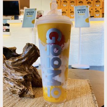 Goomo Tea - Fresh Mango Pomelo. #GOOMOTEA - Bubble Tea Near Me - San Gabriel, California