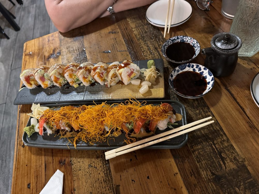 Food from Toba Sushi & Grill