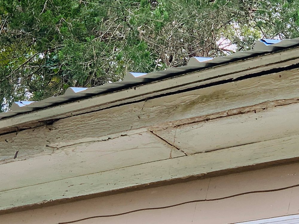 Slide of Brunson's Roofing