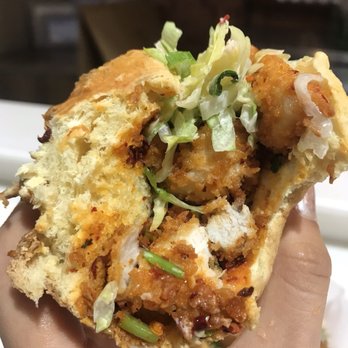 Gu's Dumplings - Sichuan chicken po boy - Szechuan Near Me - Atlanta, Georgia Gu's Dumplings - Sichuan chicken po boy - Szechuan Near Me - Atlanta, Georgia