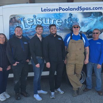 Leisure Pools and Spas - The Team! Ready to help you with all of your pool and spa needs. - Swimming Pools Near Me - Brookfield, Wisconsin