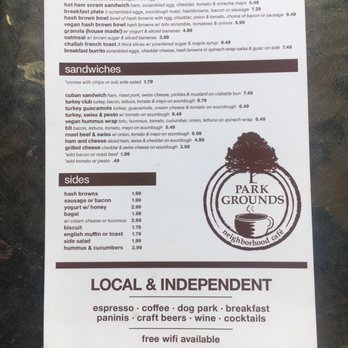 Parkgrounds Café | Specialty Coffee Atlanta - Good menu - Coffee & Tea Near Me - Atlanta, Georgia