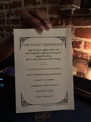 Menu photo 1 The Roost Sacramento, CA