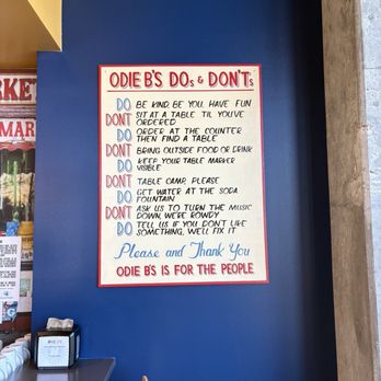 Odie B's - Rino - Rules - Burgers Near Me - Denver, Colorado
