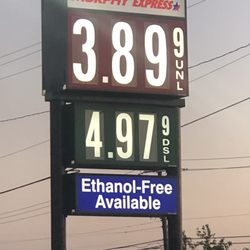Murphy USA - Prices as of 5/8/22