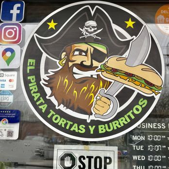 El Pirata Tortas Y Burritos - Their logo - Latin American Near Me - Seattle, Washington El Pirata Tortas Y Burritos - Their logo - Latin American Near Me - Seattle, Washington