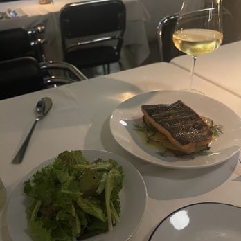 Anafe - Salmon, greens and a white wine - Argentine Near Me - Buenos Aires, C