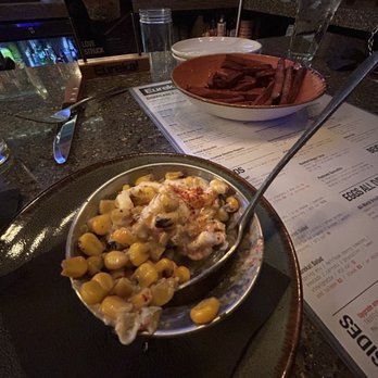 Eureka! - Street Corn and Honey-Cinnamon Sweet Potato Fries:) - American Near Me - Cupertino, California