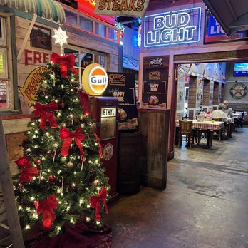 Cody's Original Roadhouse - a decorated christmas tree - New American Near Me - Sebring, Florida