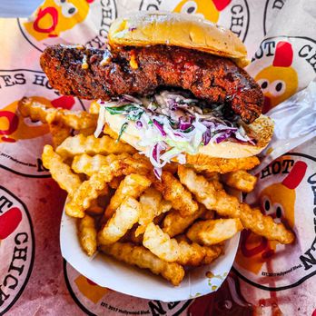 Dave's Hot Chicken - Slider and fries - Chicken Shop Near Me - Sunnyvale, California Dave's Hot Chicken - Slider and fries - Chicken Shop Near Me - Sunnyvale, California