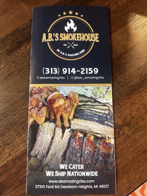 A.B.’s Smokehouse by A.B.'s Amazing Ribs by null