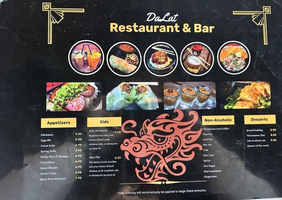 Menu photo 5 DaLat Vietnamese Restaurant & Bar Dallas, TX Menu photo 5 DaLat Vietnamese Restaurant & Bar Dallas, TX