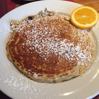 Martha's Leelanau Table - Blueberry pancake - came with real maple syrup and real butter. - New American Near Me - Suttons Bay, Michigan Martha's Leelanau Table - Blueberry pancake - came with real maple syrup and real butter. - New American Near Me - Suttons Bay, Michigan
