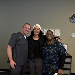 Comfort Dental Braces - Dr Clawson, me, Plish!