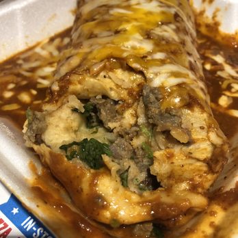 Señor Taco - Carne Asada red sauce with everything burrito - super good! - Mexican Near Me - Cypress, California Señor Taco - Carne Asada red sauce with everything burrito - super good! - Mexican Near Me - Cypress, California