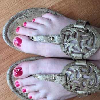 Angel Nails - Good paint job and cute FREE designs thanks to Yelp - Nail Salons Near Me - Salt Lake City, Utah