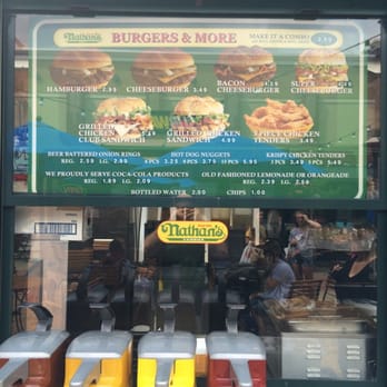 Nathans - Menu board - Hot Dogs Near Me - Westlake, Ohio Nathans - Menu board - Hot Dogs Near Me - Westlake, Ohio