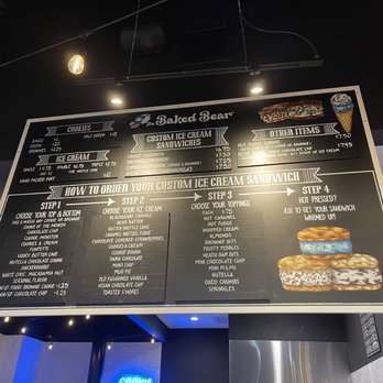 The Baked Bear Webster - Menu - Ice Cream & Frozen Yogurt Near Me - Webster, Texas