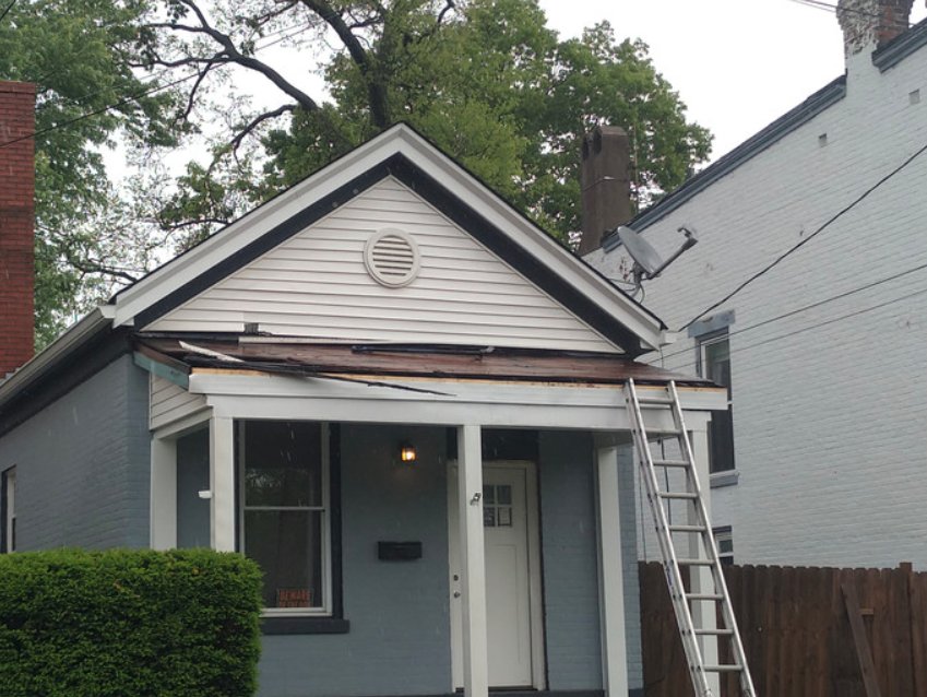 Slide of Lawson property mainenance