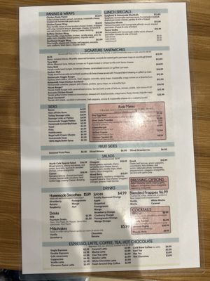 Menu photo 4 5800 North Cafe Chicago, IL