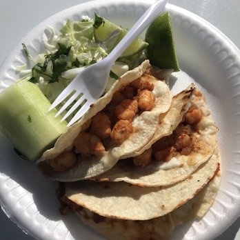 Tiki's Tacos - Tacos Gobernador x3 - Food Trucks Near Me - San Pedro, California