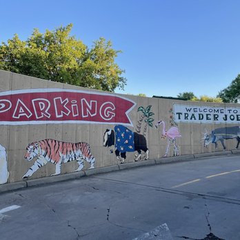 Trader Joe's - Artistic parking wall - Grocery Near Me - St. Paul, Minnesota Trader Joe's - Artistic parking wall - Grocery Near Me - St. Paul, Minnesota