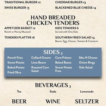The Grill On Lake - Menu Part 2 - Barbeque Near Me - Sebring, Florida