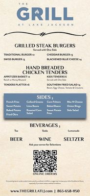 Menu photo 4 The Grill On Lake Sebring, FL