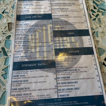 Nelson's - Menu 1 - Seafood Near Me - Rancho Palos Verdes, California