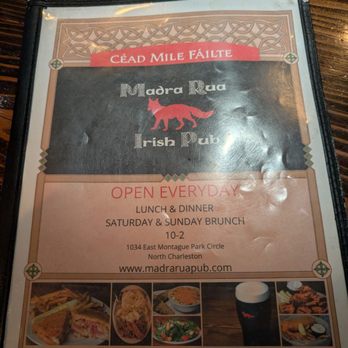 Madra Rua Irish Pub - Irish Near Me - North Charleston, South Carolina Madra Rua Irish Pub - Irish Near Me - North Charleston, South Carolina