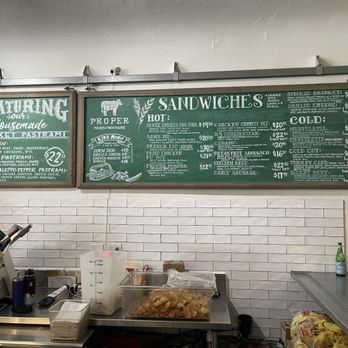 Proper Meats + Provisions - Menu - Sandwiches Near Me - Flagstaff, Arizona