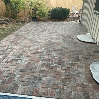 SOGO Professional Hardscapes - Old existing patio was renovated and renewed as it had loose bricks and was sinking. - Landscaping Near Me SOGO Professional Hardscapes - Old existing patio was renovated and renewed as it had loose bricks and was sinking. - Landscaping Near Me
