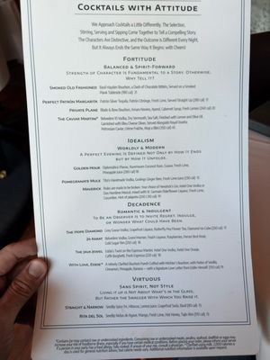 Menu photo 1 Eddie V's Prime Seafood Palm Desert, CA