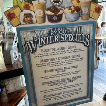 Playa Bowls - Winter Specials. Delish. - Acai Bowls Near Me - Charleston, South Carolina